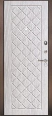 Дверь Zetta Классика Муар металлик  С-210 Дуб Филадельфия Грей К06